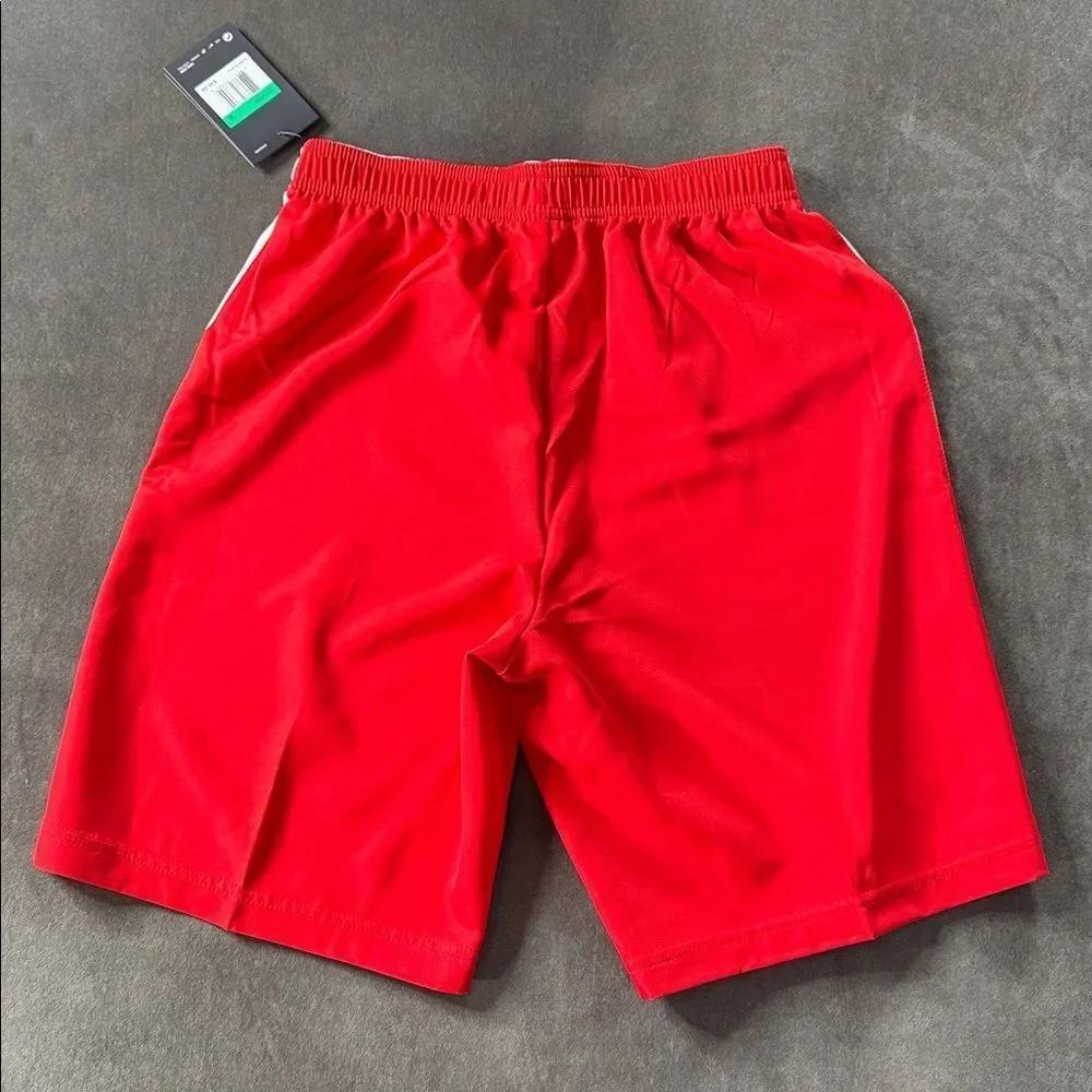 Nike Youth Unisex Red Sport Shorts Dry 894129-657 Size XL NWT